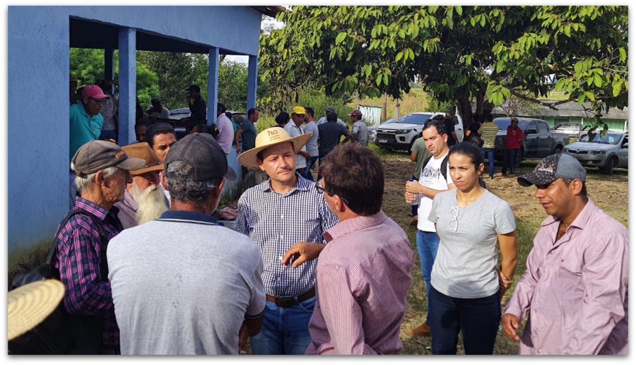 Lideranças de Santana do Araguaia defendem pré-candidatura de Aveilton Souza a deputado estadual 